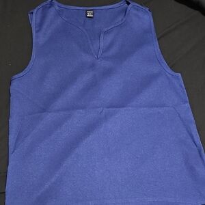 SHEIN Royal Blue Sleeveless Top